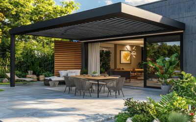 Stores et toiles pour pergola : protection solaire optimale