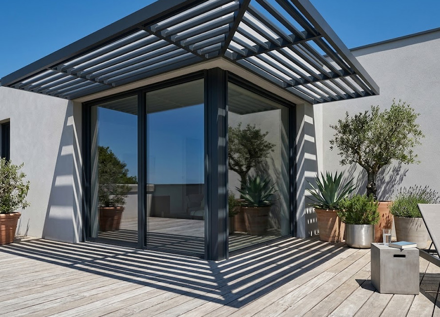 Brise-soleil orientable et protection solaire : optimiser le confort thermique