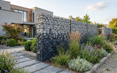 Mur gabion : la clôture moderne et écologique en pierre